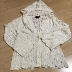 カーディガン レース