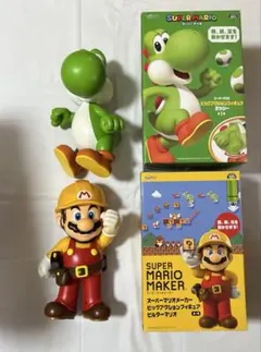 レ*ー様 スーパーマリオメーカー ビルダーマリオ ＆ ヨッシー ビッグアクション