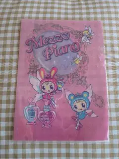 Mezzo Piano ピンクA4クリアファイル