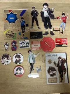 三枝明那　グッズ　香水　缶バッチ　トレカ　アクスタ　マフラー　にじさんじ