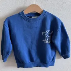 ZARA 青色 トレーナー 9-12ヶ月