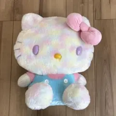 ハローキティ ぬいぐるみ パステルカラー 約30cm レインボーBIG サイズ