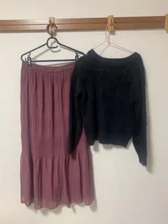 DaTuRa セーターとスカートのセットアップ