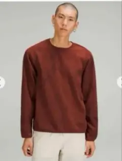 (42)lululemon LAB Fleece Crew Pullover