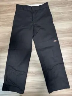 ディッキーズ　ダブルニー　ブラックW27 L30
