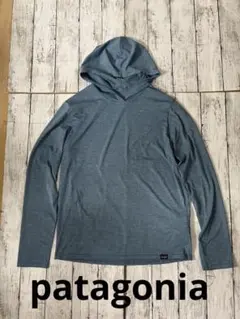 パタゴニア メンズ・キャプリーン・クール・デイリー・フーディ S 青