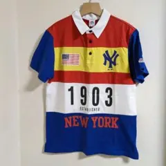 Majestic New York Yankees ポロシャツ Mサイズのサムネイル