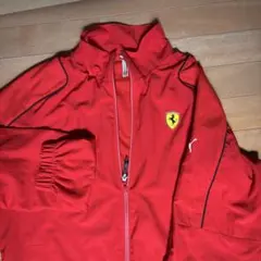 PUMA Ferrari Scuderia ナイロンジャケット レッド