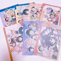 鬼滅の刃 ufotableCafe 季節ドリンク ノベルティポストカード 7点