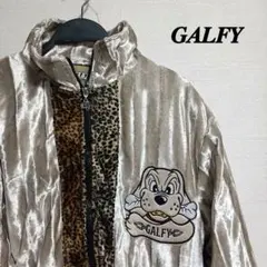 ガルフィー GALFY 中綿 豹柄 ブルゾン ジャケット アウター free