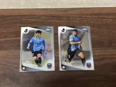 Topps Chrome Jリーグカード 2枚セット 川崎フロンターレ