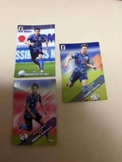 日本代表チップス　カード3枚セット