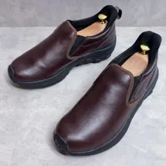 MERRELL】ジャングルモック 27cm スリッポン レザー 茶色 ビブラム 