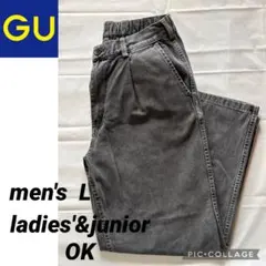 GU パンツ ブラック デニム L