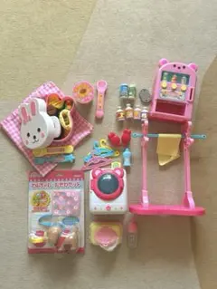 メルちゃん お世話グッズ まとめ売り 洗濯機　自動販売機　おべんとう　おしりふき