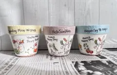 ☆93 リメ鉢 2.5号鉢 多肉植物 リメイク鉢 3鉢セット