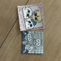 ちいかわ　ちいかわらんど　原宿店　限定　ステッカー　ノベルティ　特典　2点セット