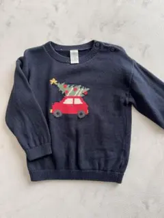 H&M クリスマスニット　80相当