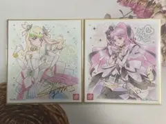 キミとアイドルプリキュア　キュアキッス　キュアズキュン　色紙art7 ２枚セット