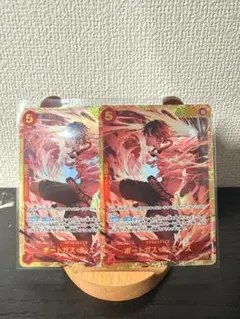 ワンピースカードゲーム ポートガス・D・エース SR パラレル2枚