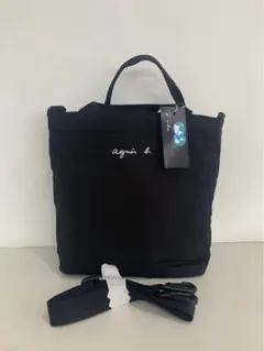 アニエスべー ロゴ ショルダーバッグ ハンドバッグ レディースバッグ