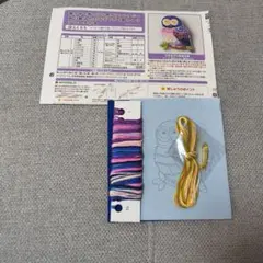 フェリシモ　 ぬり絵みたいなざくざく刺繍　 ブローチの会　ふくろう