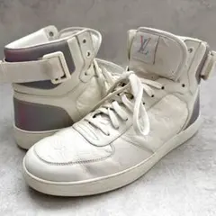 ✨美品✨路易威登 Rivoli 系列 Monogram 壓紋皮革 白色 25.5