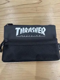 THRASHER ブラック ポーチ