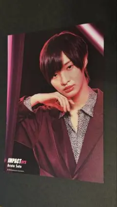 佐藤新 2022 フォトカード IMPACTors IMP.