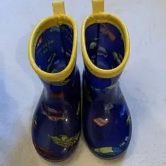 Smart Angel キッズ レインブーツ 14cm 働く車柄