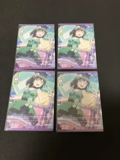 ラブライブカード　三船栞子　プロモ　3枚セット ラブライブカード 三船栞子 プロモ 3枚セット ラブカ】三船栞子【R】PL!