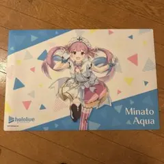 α2 ホロライブ 水中&水着 湊あくあ スリーブ&プレイマット 新品]ホロライブ 湊あくあ プレイマット スリーブ 2点セット