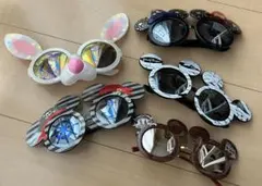 ディズニーリゾート　パーク限定サングラス 眼鏡 5点お得セット