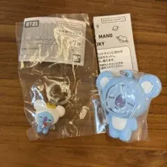 BT21 フォトフレームマスコット めじるしアクセサリー エンジェル KOYA