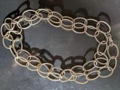 金属製リンクチェーンネックレス