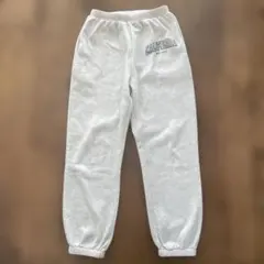 【S】裏起毛スウェットパンツ　杢 グレー