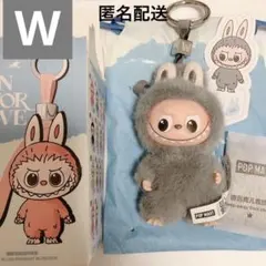 POP MART pin for love ミニラブブ ラブブ　イニシャル W