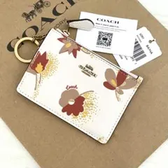 COACH コーチ コインケース 花柄 小銭入れ財布