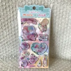 韓国限定 サンリオ ウォーターインシール キキララ リトルツインスターズ