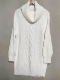 編み込み ニットワンピ ミニ ギャル フェアリーグランジ バレエコア