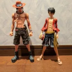 ワンピース エース ルフィ フィギュアセット