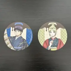 銀魂　アニメイトカフェ　コースター　新八　月詠