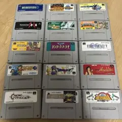 スーパーファミコン　ソフト　１５本セット