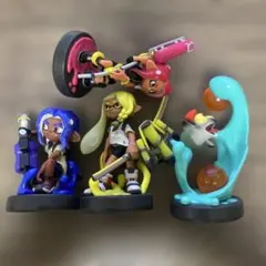 amiibo トリプルセット オクトリング+タコガール　スプラトゥーン3