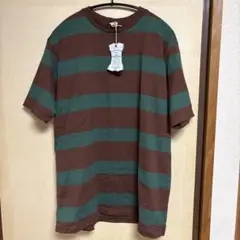 【美品タグ付き】ウェアハウスwarehouseボーダーTシャツ　XL