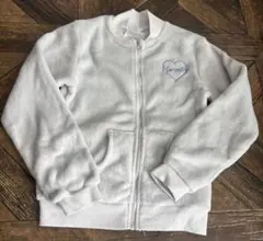 140cm フリース　ライトブルー