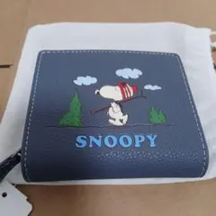 ai様　COACH x PEANUTS 二つ折り財布 スヌーピー サーフ ai様 COACH x PEANUTS 二つ折り財布 スヌーピー サーフ - メルカリ