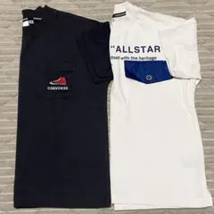 【CONVERSE】キッズTシャツ　130サイズ　2点セットのサムネイル
