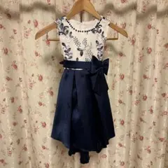 【最終値下】ドレス 女の子 130 発表会 結婚式 ワンピース　フォーマルドレス