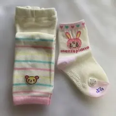 メゾピアノ 未使用 ベリエちゃんスパッツ靴下セットのサムネイル